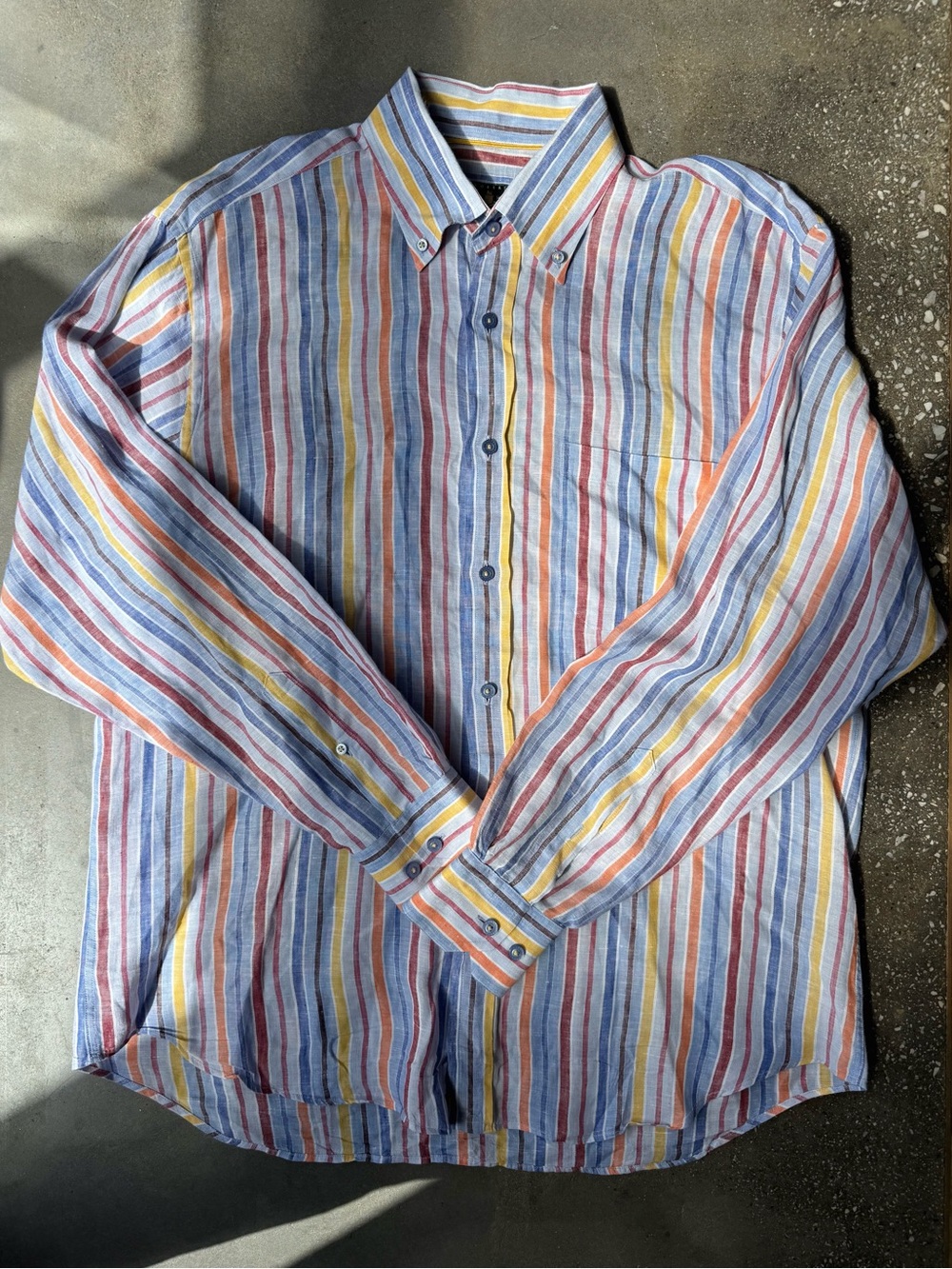 Robert Talbott 100% Linen Button Down | Resortwear Coastal